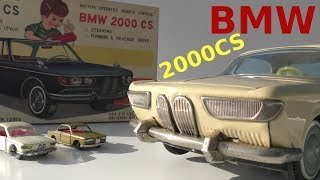 BMW 2000 CS Modell amp Realität  model amp reality  Siku  YONEZAWATOYS Japan  EISI Holland [upl. by Corder]