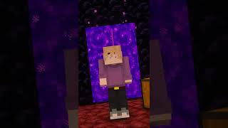 Minecraft but I live in the Nether shorts [upl. by Kreis190]