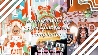 PREPPY ADOPT ME CHRISTMAS TIKTOK COMPILATION  adoptmeroblox preppyadoptme tiktokcompilation [upl. by Boeschen]