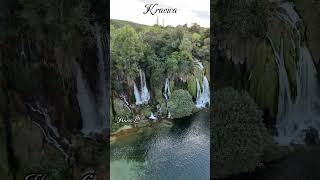 Kravica Ljubuški Bosna i Hercegovina nature travel drone bosnia [upl. by Eignat]