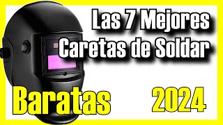 🔥 Las 7 MEJORES Caretas para Soldar BARATAS de Amazon 2024✅CalidadPrecio Máscaras Electrónicas [upl. by Constancy]