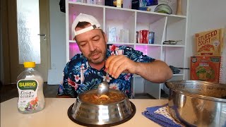 Linsensuppe mit Knacker selber gemacht REZEPT [upl. by Sachsse281]