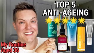 TOP 5 ANTIAGEING SKINCARE INGREDIENTS  AntiAging Perfected [upl. by Alroy]