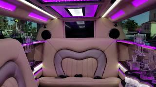 Black 140inch Lincoln Continental Limousine for sale 1041 [upl. by Aniuqal]