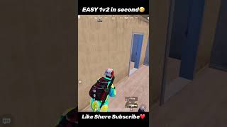 1v3 easy shortvidio bgmi trending pubg shortvidio [upl. by Kendal]