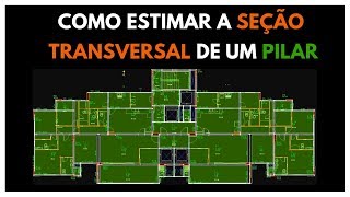 COMO ESTIMAR A SEÇÃO DE UM PILAR [upl. by Artenra300]