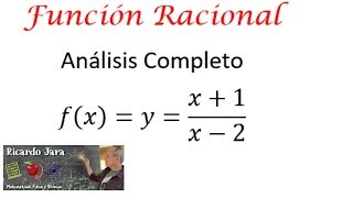 Función Racional Análisis Completo [upl. by Netneuq431]