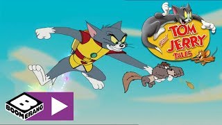 Tom and Jerry Tales  Jetpack Cat  Boomerang UK [upl. by Euqinehs]