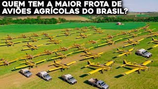 A MAIOR FROTA DE AVIÕES AGRÍCOLAS DO BRASIL  INACREDITÁVEL [upl. by Eslehc331]