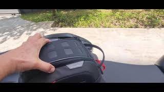 SWMOTECH Pro Micro Tank bag review and shown on the Ducati Multistrada V4S [upl. by Aloysia]