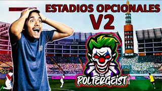 POTATO PATCH  ESTADIOS OPCIONALES V2  22 YA CONFIRMADOS  PES 2018 AL 2021 ESPECTACULARES  REVIEW [upl. by Ardnasac]