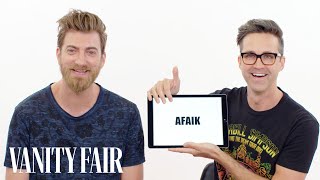 Rhett amp Link Teach You Internet Slang  Vanity Fair [upl. by Eannej]