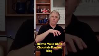 Best way to make white Chocolate Fondant Icing [upl. by Namrehs]