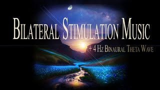 Ambient 4 Hz Theta Wave Mental Balance 🎧 Binaural  Bilateral Stimulation Music  50 BPM EMDR [upl. by Etennaej973]