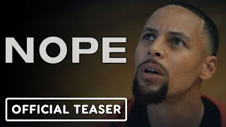 Nope  Official Teaser Spot ft Steph Curry 2022 [upl. by Anicnarf]