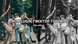 NO PLUGIN TWIXTOR  after effects tutorial 🎬🤍 [upl. by Thornie]