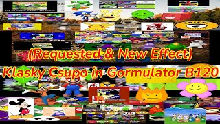 Requested amp New Effect Klasky Csupo in Gormulator B120 [upl. by Uokes445]