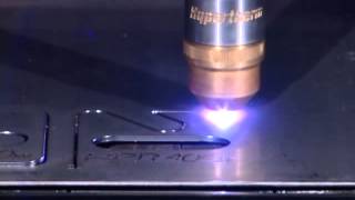 Plasma Marking and Cutting Stainless [upl. by Faustena968]