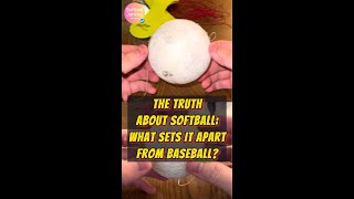 The Truth About Softball What Sets It Apart from Baseball [upl. by Attiuqaj]