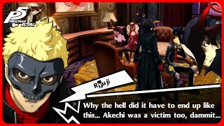 Unused Phantom Thieves mourning Akechi dialogue  Persona 5 Royal [upl. by Nalyorf40]