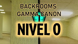 Nivel 0 quotEl Lobbyquot explicado REMAKE  Backrooms Gamma Canon [upl. by Uehttam]