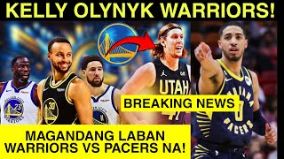 Breaking Kelly Olynyk Warriors Tatlo questionable sa Pacers kuntra GSW Full injury report [upl. by Calendre]