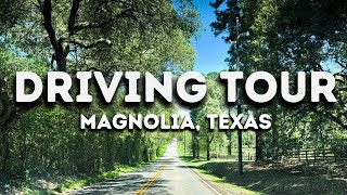 Magnolia Texas Scenic Drive  Jo amp Co [upl. by Ettelegna]