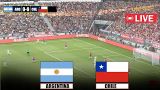 🔴ARGENTINA vs CHILE LIVE eFootball PES 21 Gameplay PC [upl. by Erdah]