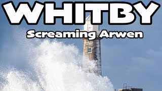 The Sound Of Storm Arwen  Whitby In Winter [upl. by Anastas934]