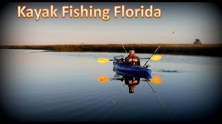 Kayak Fishing Rocky Creek  Steinhatchee Florida [upl. by Cosme]