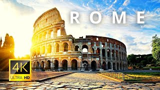 Rome Italy 🇮🇹 in 4K ULTRA HD 60 FPS Video by Drone [upl. by Eleen]