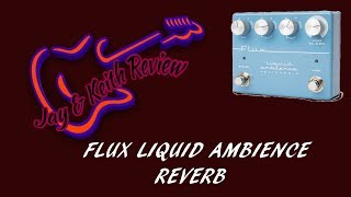 Flux Liquid Ambience  Guitar Effects Review  Polyphonic Reverb [upl. by Euqor]