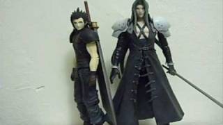 Review Play Arts Sephiroth from FFVII Advent Children [upl. by Armstrong877]