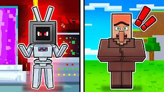 Uncovering a Secret ChatGPT Robot in MINECRAFT [upl. by Ahkeber]