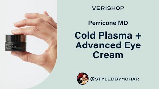 Perricone MD Cold Plasma  Advanced Eye Cream Review [upl. by Rosenthal818]