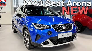 NEW 2023 Seat Arona  Overview REVIEW [upl. by Gnes]