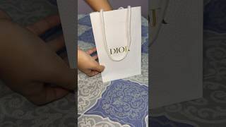 Unbox Dior Lip Gloss❤️🤍 dior diorlipglow trendingshorts ytshorts unboxingvideo luxury [upl. by Sivahc641]