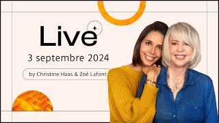 Direct dastrologie ✨ du 3 septembre 2024 avec Christine Haas amp Zoé Lafont [upl. by Allesiram146]