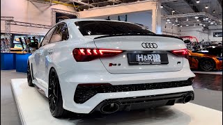 First 2022 Audi RS3 ABT 450hp  Exterior Interior Lightshow  New Audi RS3 8Y tuned by ABT [upl. by Hoxie]