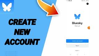 How To Create New Account On Bluesky App [upl. by Siberson]