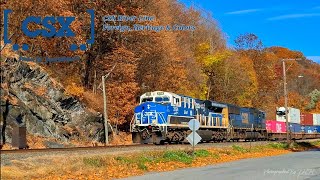 CSX River Line Foreign Heritage amp Colors [upl. by Aihsena526]