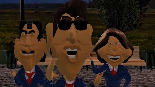 REAGANOMICS  Rap Animation  Trickle Down Song [upl. by Dorothi646]