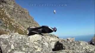 Crash Accident base jumping  base jump extrem [upl. by Danni]