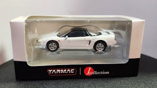 J Collection X Tarmac Works 164 Honda NSX NA1 White  COLLAB64 [upl. by Notserk]