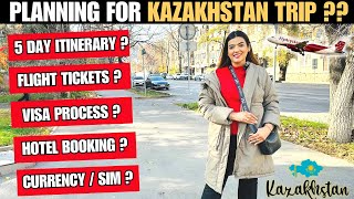 KAZAKHSTAN COMPLETE TRAVEL GUIDE WITH 5 DAY ITINERARY  TICKETS  VISA  HOTEL  CURRENCY almaty [upl. by Ledua972]