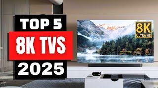 Best 8K TVs 2025  Which 8K TV is Right for You in 2025 [upl. by Sicard]