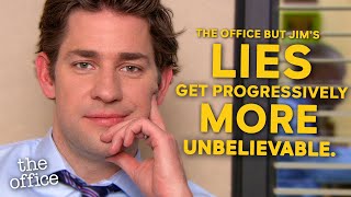 The Office but Jim’s Lies Get Progressively More Unbelievable [upl. by Enuahs]