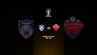 JDT vs KLRovers  Leg 2  Piala Malaysia 20242025 [upl. by Arten644]