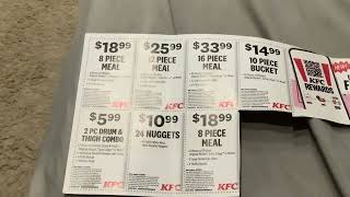 How do you save a lot of money by eating kfc restaurants by using coupons coupon kfc [upl. by Odnanref49]