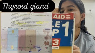 Full thyroid gland neetpg firstaid usmle [upl. by Swithin]